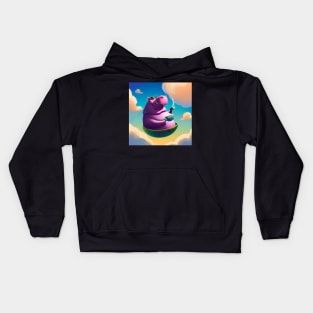 Time for Tea . Kids Hoodie